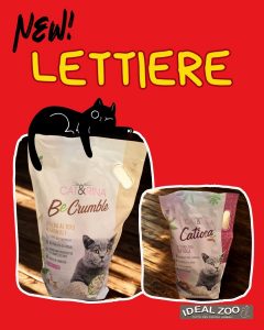 Nuove lettiere BeCrumble e BeCatioca da Ideal Zoo